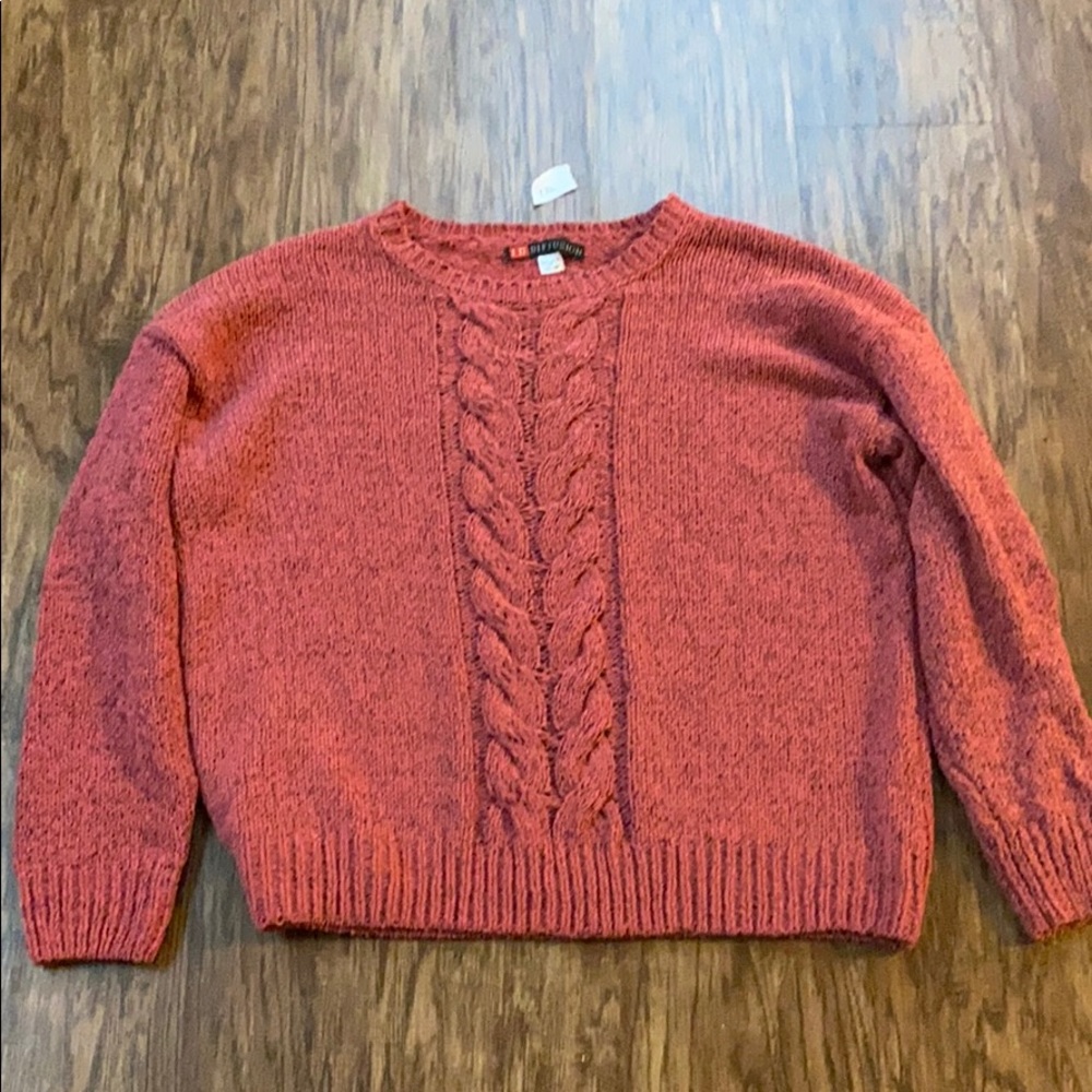 Pink sweater